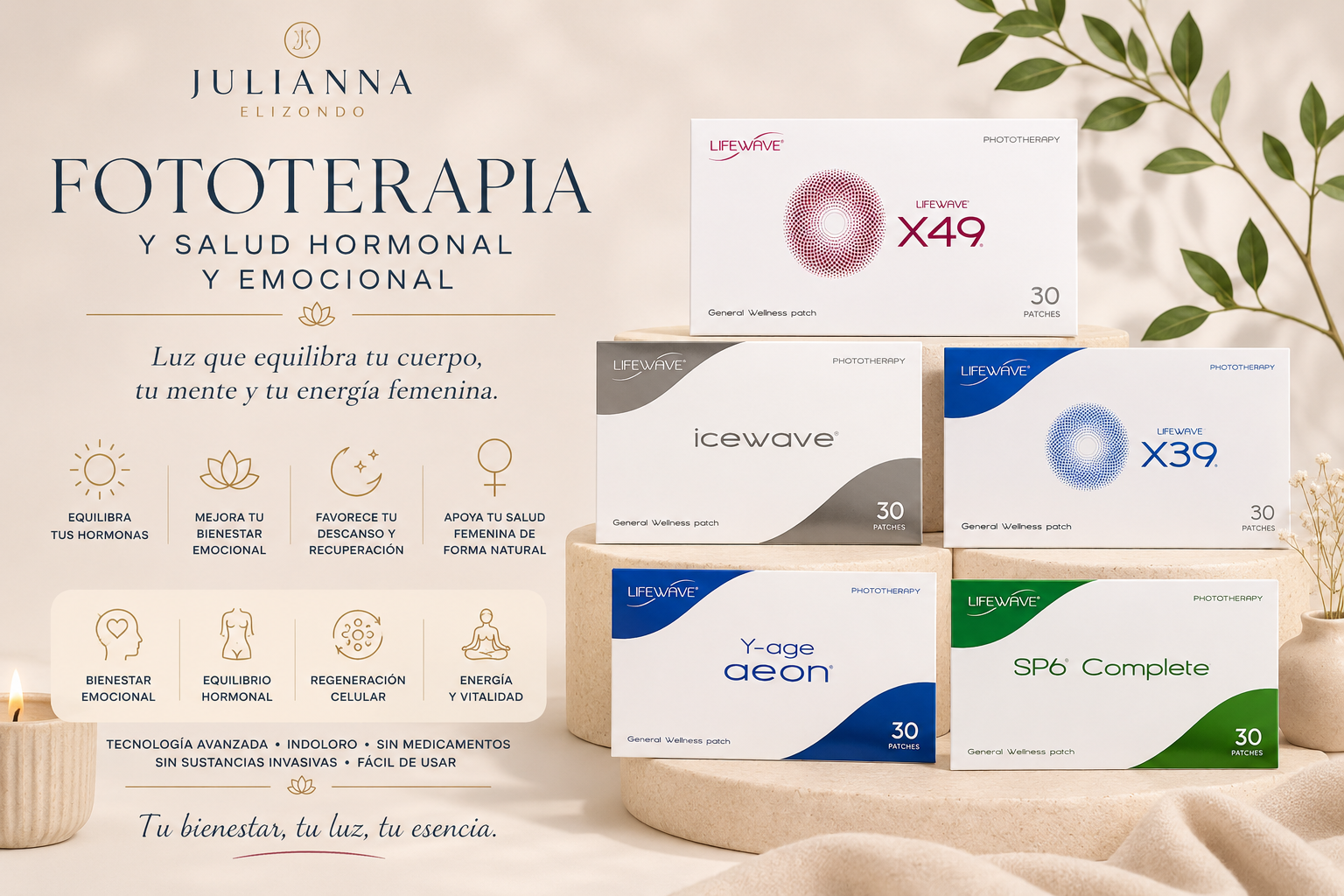 Fototerapia, salud íntima y bienestar
